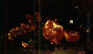 Stilleben Mit Granatapfeln Und Trauben Stilleben Mit Granatapfeln Und Trauben