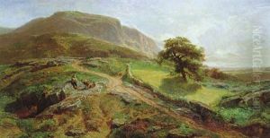 Landschaft Mit Ziegenhirten Landschaft Mit Ziegenhirten