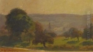 Paysage by Paul Albert Baudouin