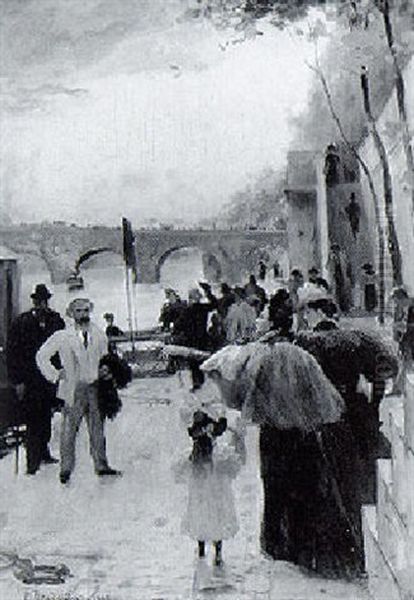 Les Quais De Seine A Paris - view 1