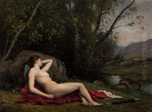 The Resting Diana by Paul Jacques Aime Baudry