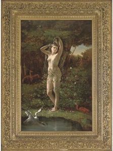 An Allegory Of Innocence by Paul Jacques Aime Baudry
