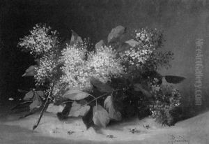 Still Life With Lilacs by Paul Jacques Aime Baudry