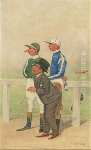 Am Rennplatz by Carl Franz Bauer