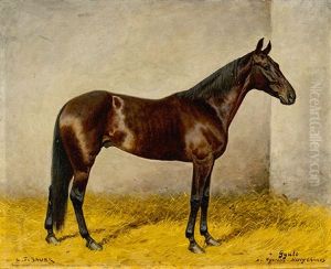 Derby-sieger Gyula V Ryerson-merry Chimes by Carl Franz Bauer
