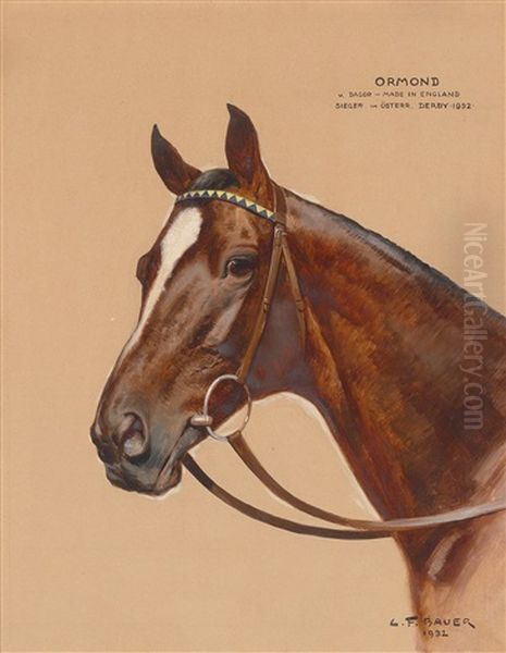 Ormond V. Dagor - Made In England, Sieger Im Osterr. Derby 1932 - view 1