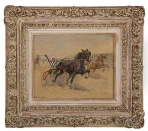 Harness Race by Carl Franz Bauer