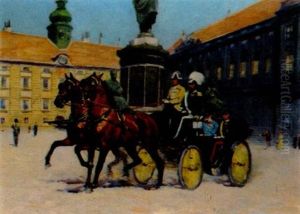 Ausfart Des Kaisers by Carl Franz Bauer
