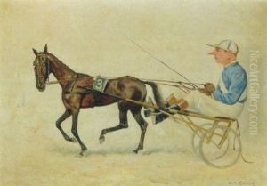 Trotting by Carl Franz Bauer