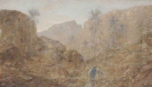 Berglandschap by Marius Bauer