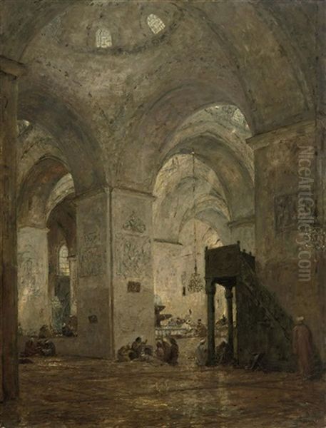 Oosterse Moskee (interior Of The Ulu Mosque In Bursa, Turkey) - view 1