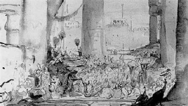 De Koningin Van Sheba Bij Salomon - view 1