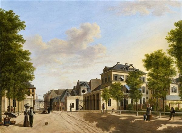 The Bockenheimer Gate In Frankfurt At Main - view 1