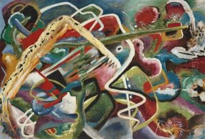 Furioso 9 by Rudolf Bauer