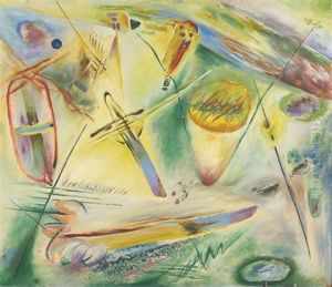 Titel Unbekannt (title Unknown) by Rudolf Bauer