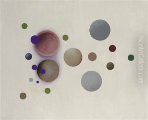 Untitled (purple Accent Variation 2) by Rudolf Bauer