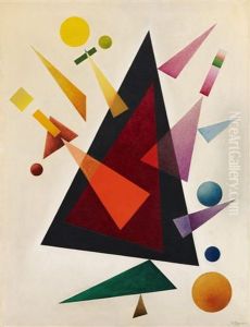 Triangles by Rudolf Bauer