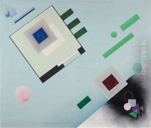 Pink Circle by Rudolf Bauer
