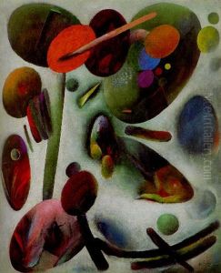 Larghetto by Rudolf Bauer