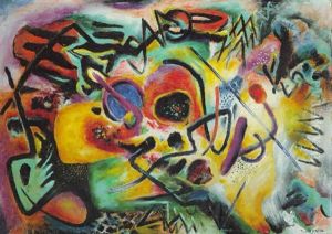 Allegretto Ix by Rudolf Bauer