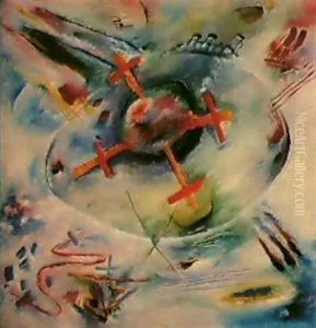 Abstrackte Komposition by Rudolf Bauer