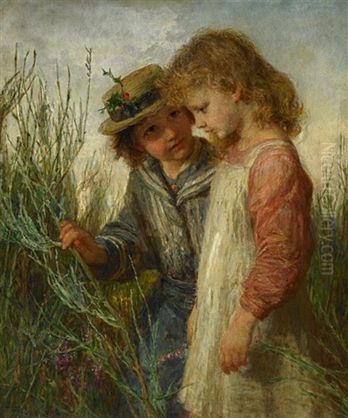 Zwei Kinder by Carl Wilhelm Friedrich Bauerle