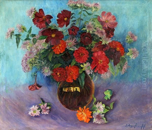 Still Life Of Vase With Flowers - view 1