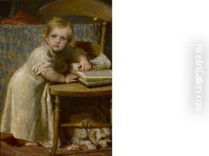 The Bedtime Story by Carl Wilhelm Friedrich Bauerle