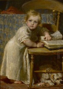 The Bedtime Story by Carl Wilhelm Friedrich Bauerle