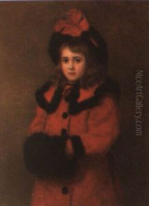 Portrait Of A Girl In A Red Coat Portrait Of A Girl In A Red Coat