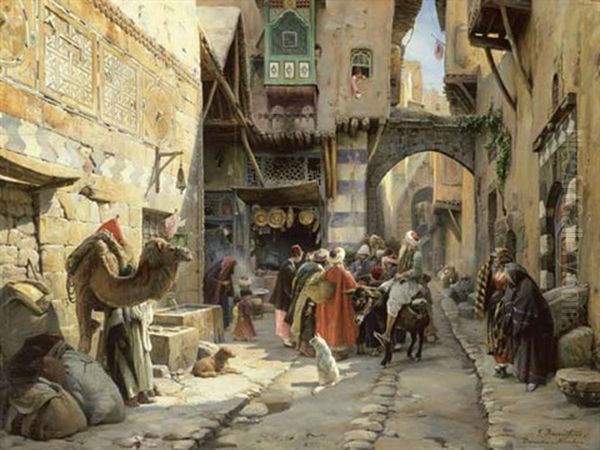 A Street Scene, Damascus - view 1