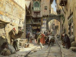 A Street Scene, Damascus