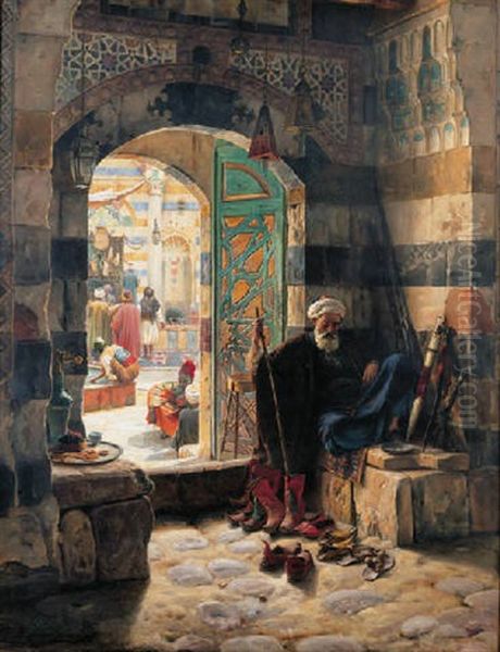 Warden Of The Mosque, Damascus - view 1