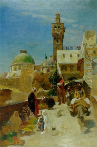 Orientalische Strassenszene - view 1
