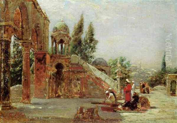 Die Kanzel Des Burkan Ed-deri In Jerusalem - view 1