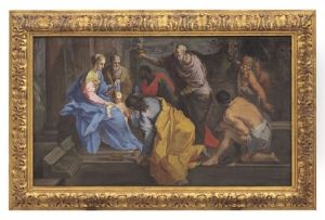 Adorazione Dei Magi by Lubin Baugin