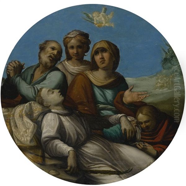 The Lamentation Of Saint Stephen - view 1