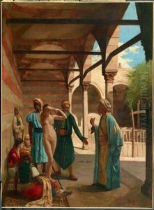 Marchand D'esclaves by Eugene Baugnies