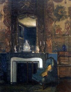 Interior De Palacio by Jacques Baugnies
