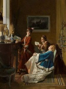Wintertime by Charles Louis Baugniet
