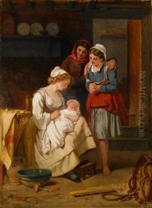 The Joy Of The House by Charles Louis Baugniet
