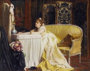 After The Ball by Charles Louis Baugniet