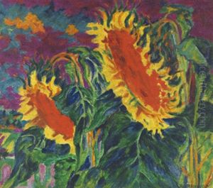 Sonnenblumen by Philipp Bauknecht