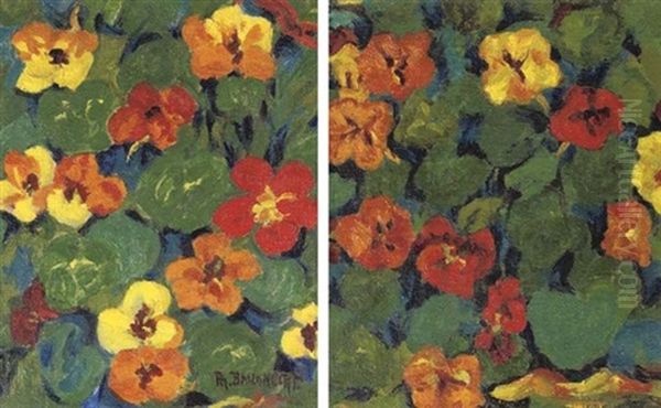 Indian Cress (diptych) - view 1