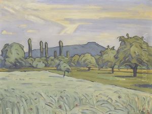Sommerlandschaft by Fritz Baumann