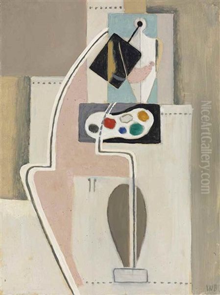 Maler Mit Palette Iv - view 1