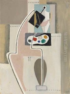 Maler Mit Palette Iv Maler Mit Palette Iv