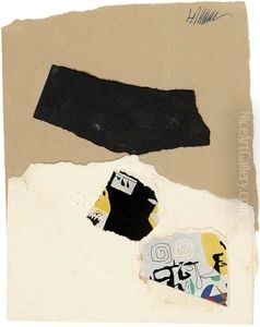 Collage Mit Phantom by Willi Baumeister