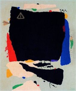 Montaru Mit Gondel (montaru 5 B) by Willi Baumeister