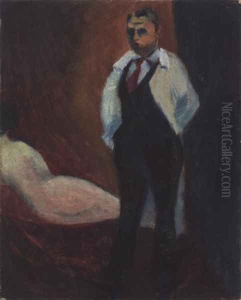 Selbstportrait Im Atelier - Im Atelier - Portrait - view 1